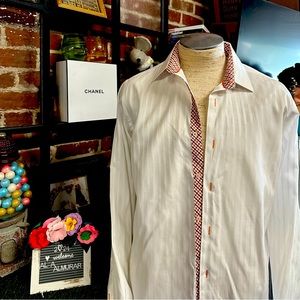 Domani Men's Luxe Reversible-Cuff
Dress Shirts